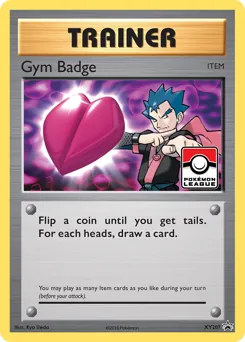 XY Black Star Promos Gym Badge Pokémon card